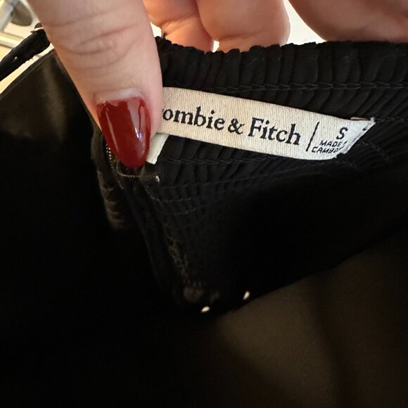 Black Abercrombie Midi Dress - Picture 4 of 4